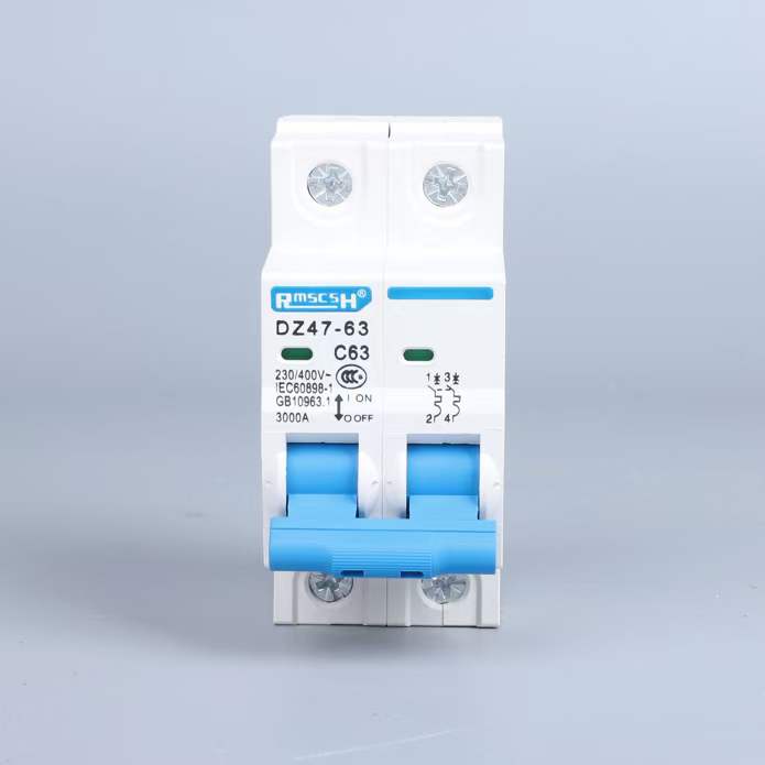 Át aptomat  cài 1P 2P 16a 20a 2P20a 32a 63a hàng RmscsH chất lượng ISO