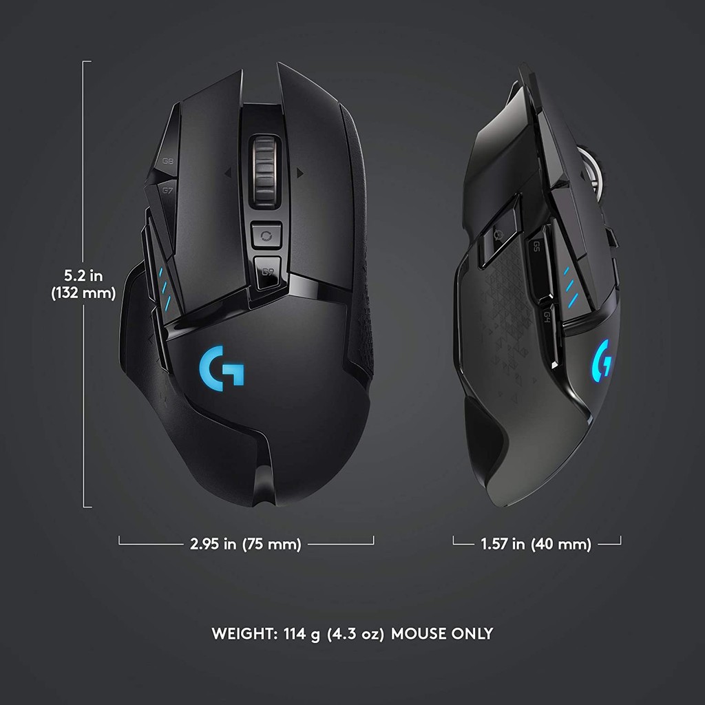 Chuột Gaming Logitech G502 Hero- hàng chính hãng