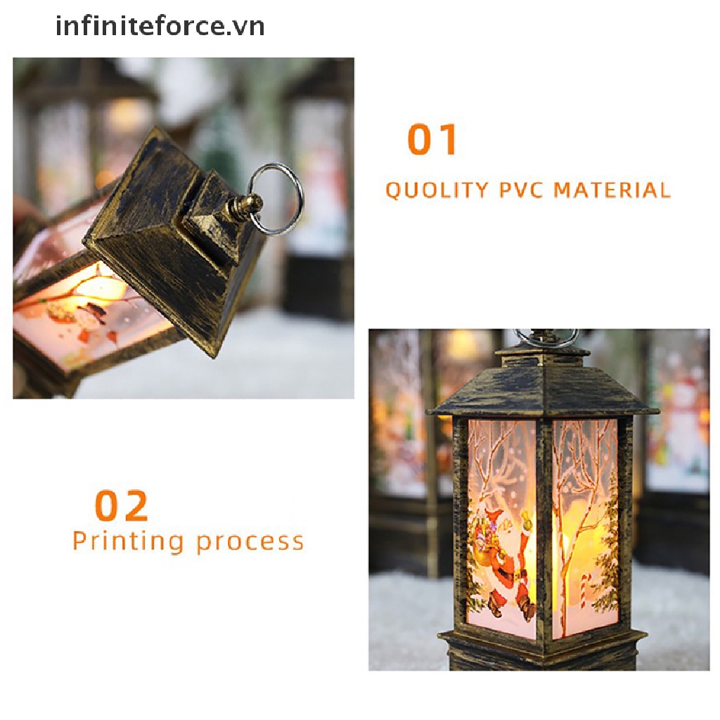 Đèn LED Trang Trí Giáng Sinh Hình Ông Già Noel