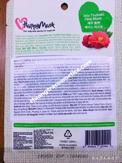 Mặt nạ hạnh phúc Guardian Jeju (Happy Mask) 25ml