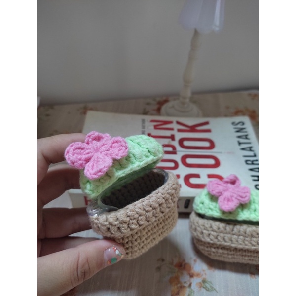 CASE XƯƠNG RỒNG BẰNG LEN- CATUS CASE HANDMADE BY FLOWER.LEN