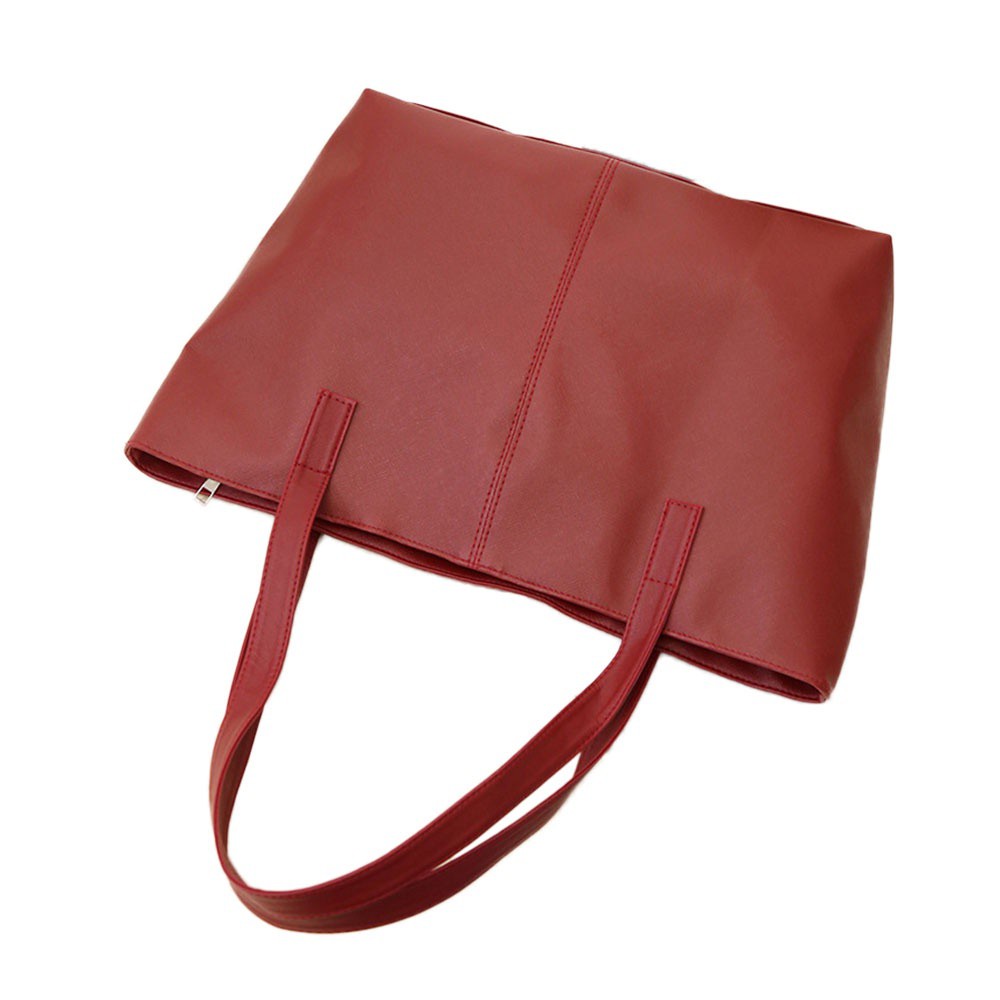 Fashion Tote Purse Shoulder Bag Korean PU Casual Travel Bag