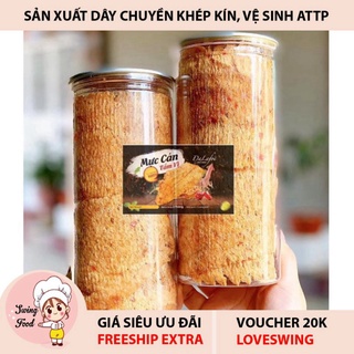 Mực Cán Tẩm Gia Vị Mực khô miếng to dày chuẩn vị Nha Trang thịt tươi thật thơm ngon - không tanh