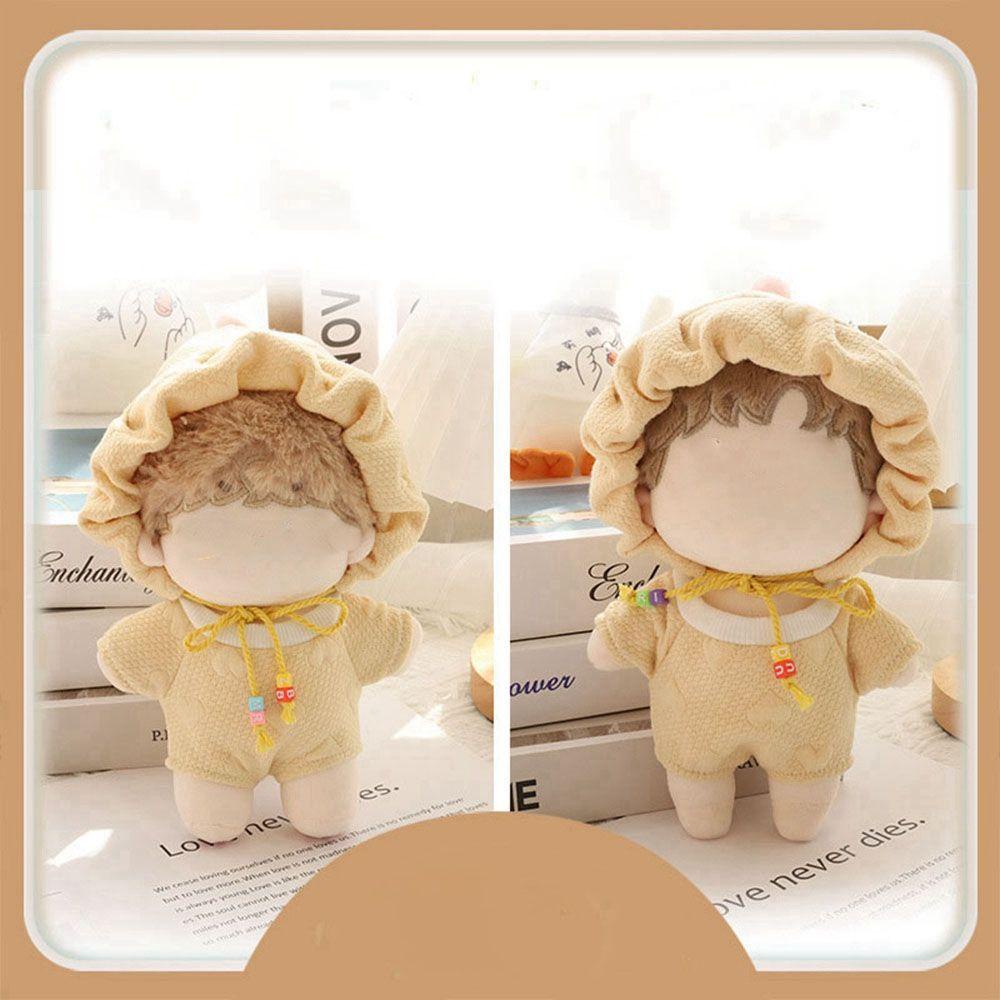 1 Bộ Quần Áo Cotton Dễ Thương Chất Lượng Cao Dành Cho Búp Bê 20cm