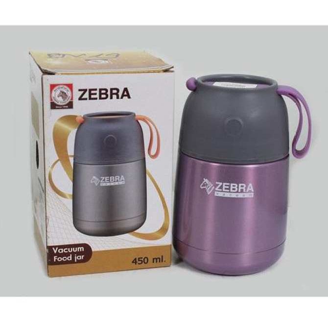 Bình Ủ Cháo Cao Cấp Zebra Vaccum Thái Lan 123005/123006. Inox 304 An Toàn Cho Sức Khỏe