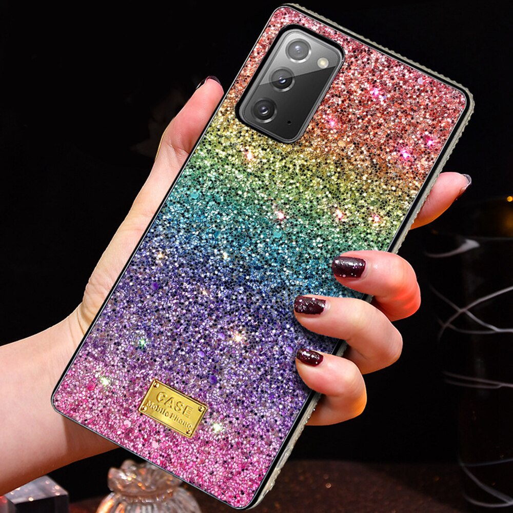 Ốp Điện Thoại Đính Đá Sang Trọng Cho Samsung Galaxy S22 S10 S21 Plus Note 20 Ultra 10 Plus A51 A71 M21