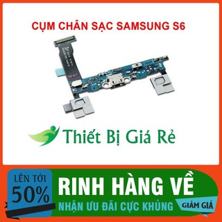 Cụm chân sạc samsung s6