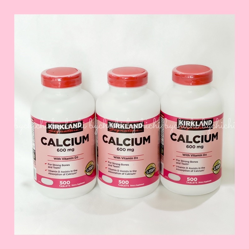 Kirkland Calcium 600mg & Vitamin D3