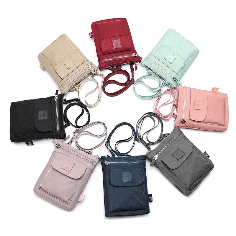 Túi Đeo Chéo Vai Hình Chữ Nhật Bằng Nylon Canvas Chống Nước Có Khóa Nam Châm Có Thể Điều Chỉnh Cho Nữ