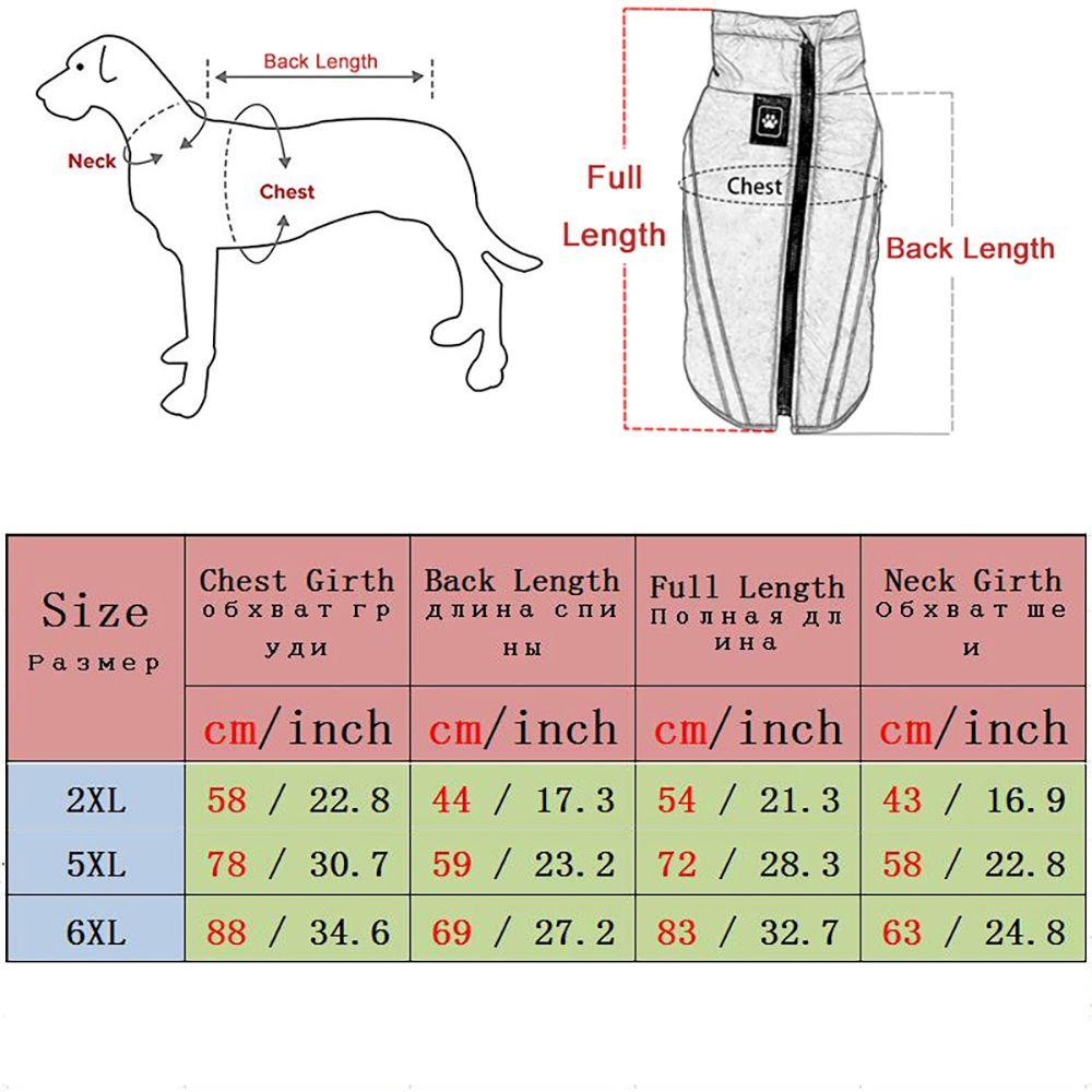 Áo Khoác Giữ Ấm Mùa Đông Cho Chó LAYOR1
