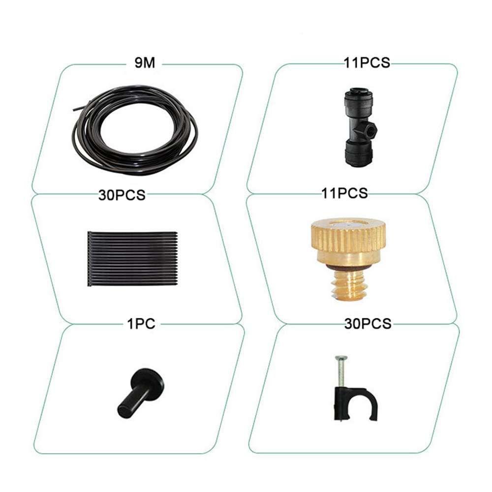 LAKAMIER Hệ Thống Vòi Phun Sương Tưới Cây Sân Vườn