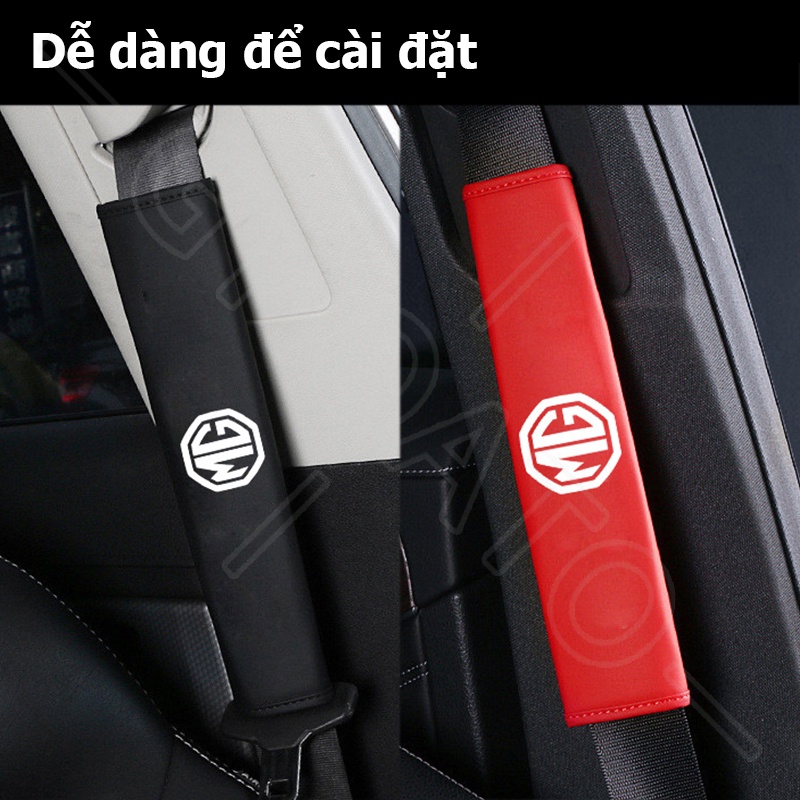 GTIOATO Da DâY Đai An ToàN Ô Tô CàI DâY An ToàN Ô Tô BọC DâY An ToàN Xe HơI Phụ Kiện Oto Trang Trí Oto Phụ KiệN BêN Trong Ô Tô Cho MG ZS MG5 HS MG6 RX5