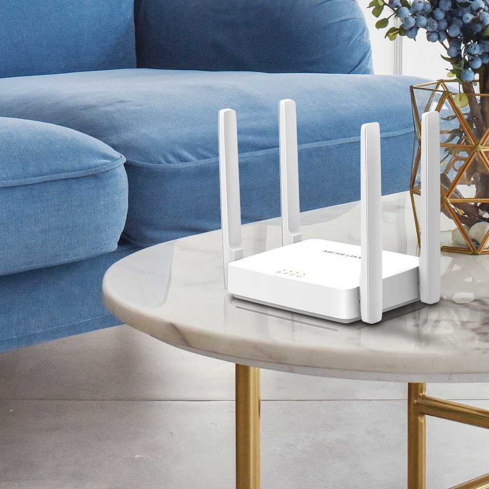 ROUTER WIFI MERCUSYS AC10 - Router Wi-Fi Băng Tần Kép AC1200