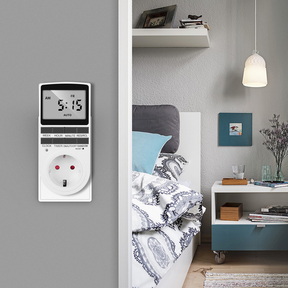 Bộ điều khiển hẹn giờ kĩ thuật số thông minh bằng điện