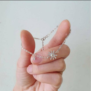 Lắc tay bạc nữ Hậu Duệ Mặt Trời, vòng tay bạc 925