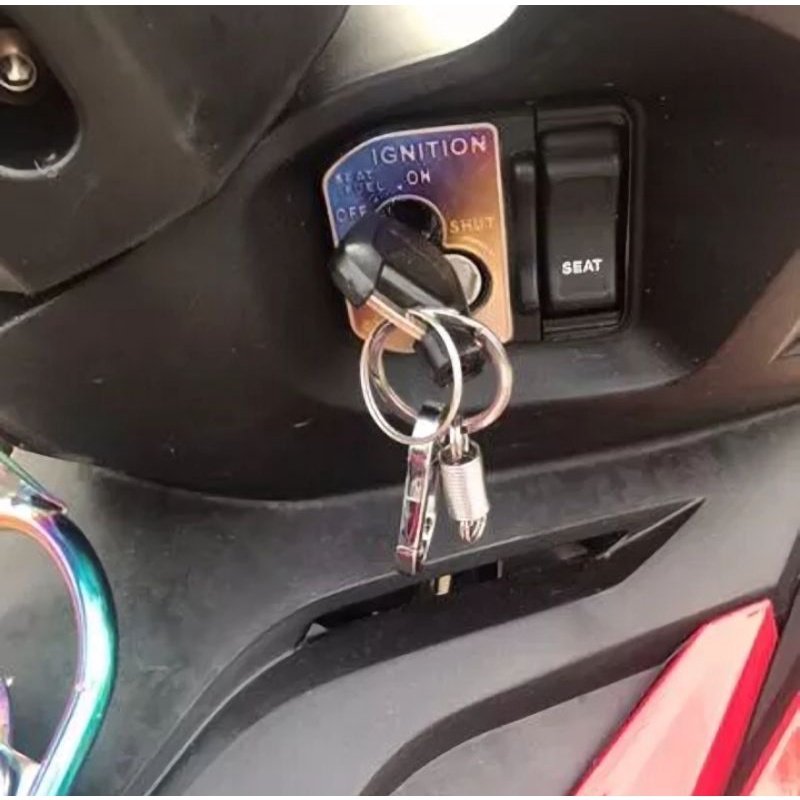 Ốp ổ khóa titan thật 100% Winner v1 / Winner X (có sẵng keo 3M)