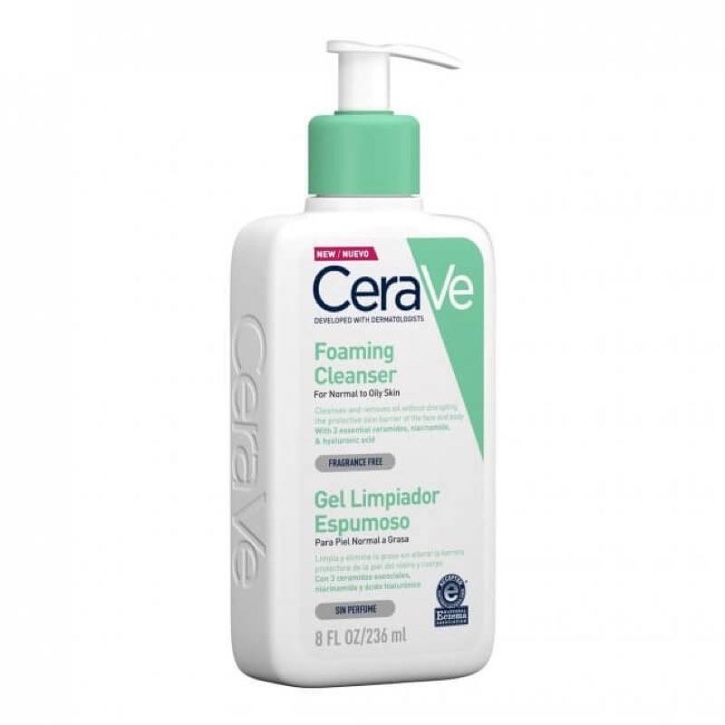 Sữa rửa mặt Cerave Foaming Facial Cleanser 236ml