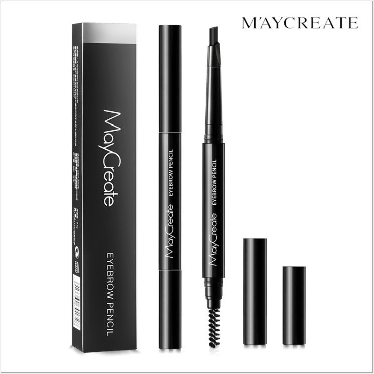 Bút Kẻ Mày Maycreate 2 Trong 1 - Chì Kẻ Mày Nội Địa Trung