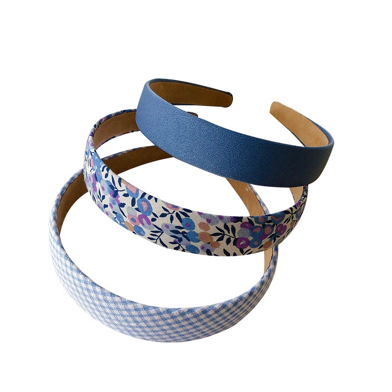 Bán buôn băng đô kẻ sọc / in hoa thời trang trẻ trung phong cách Hàn Quốc