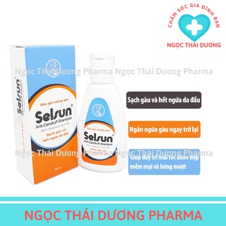 Dầu gội sạch gàu selsun, sạch gàu, hết ngứa da đầu