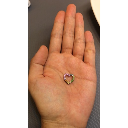 Mặt dây tourmaline