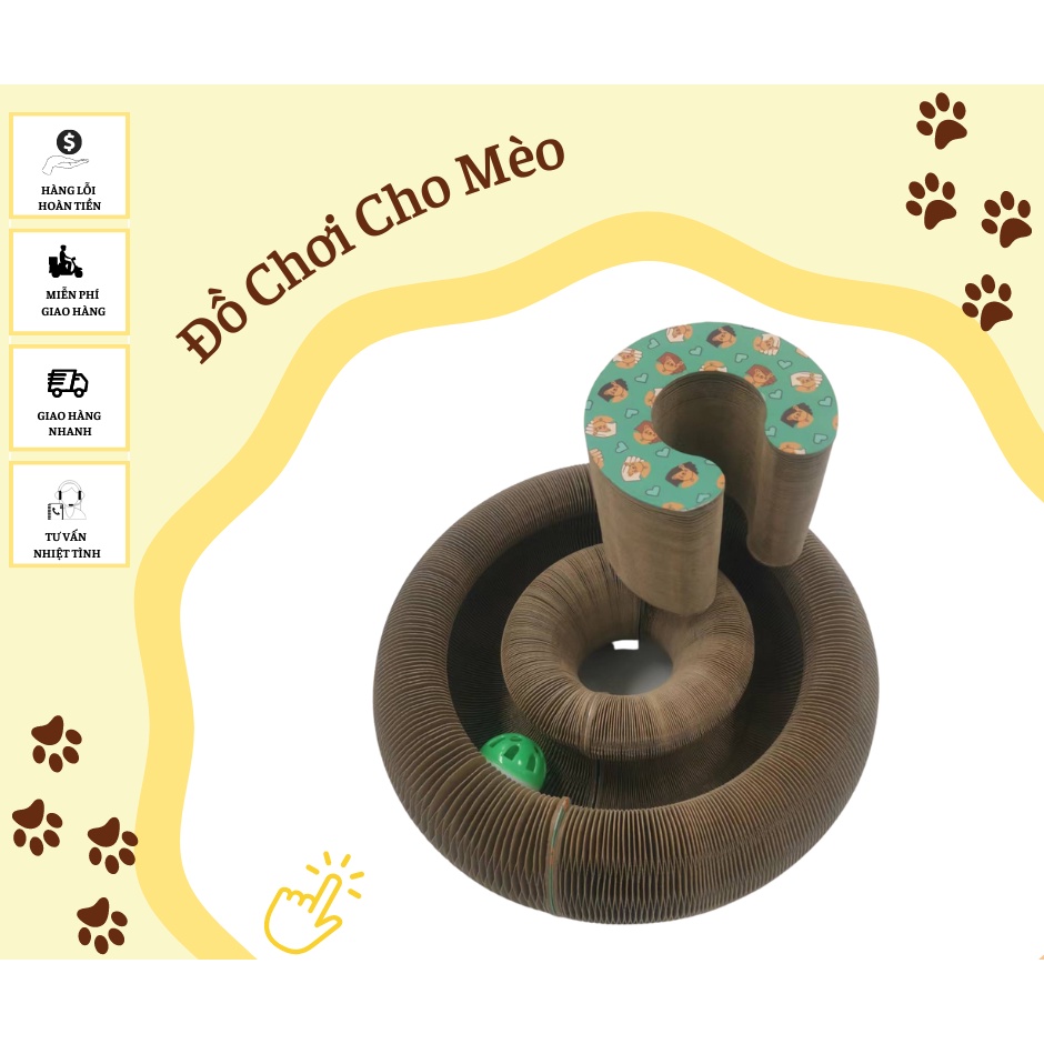 Đồ Chơi Cho Mèo - Bàn Cảo Mèo Thần Kỳ Cực Hot