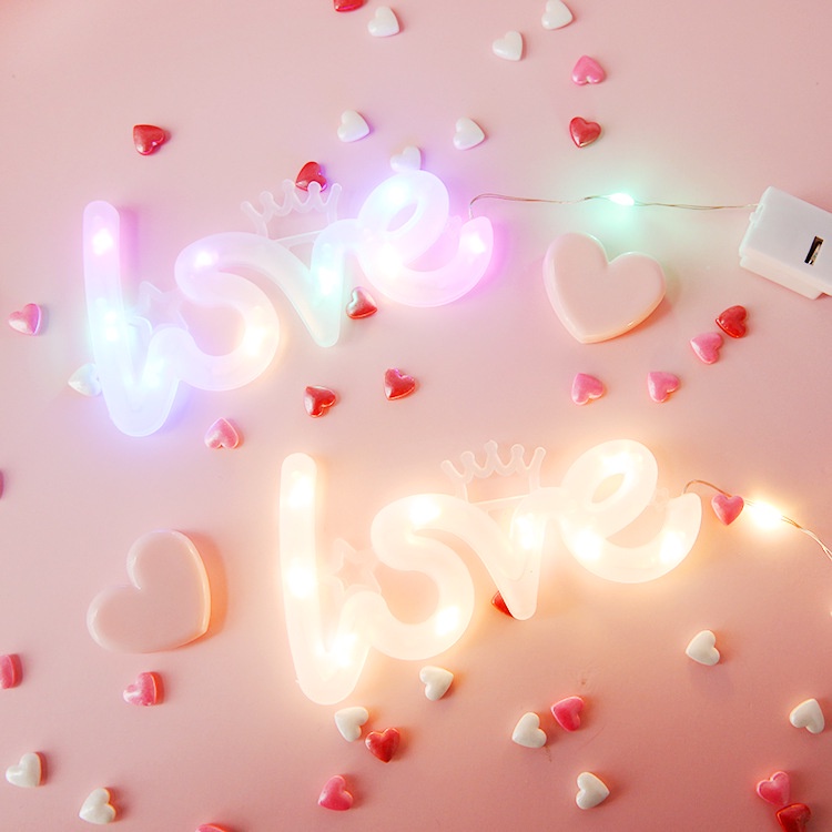 Phụ Kiện Trang Trí Bánh Kem Có Đèn LED Lãng Mạn