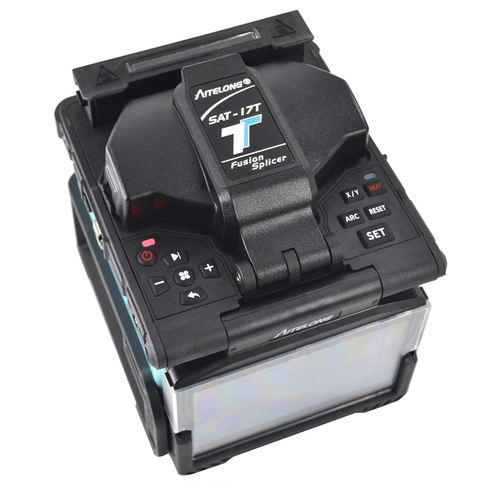 Máy hàn cáp quang giá rẻ AITELONG model SAT-17T. BH 24 tháng