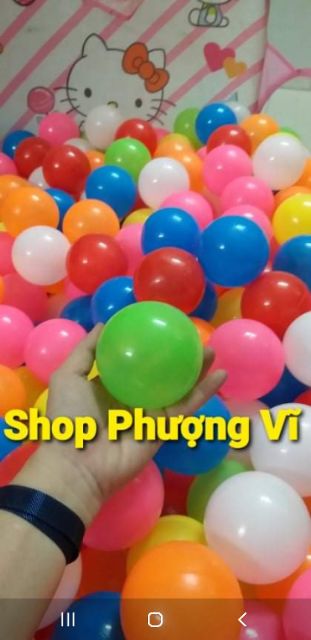 Túi 50 quả bóng size lớn 8cm hàng Việt Nam.