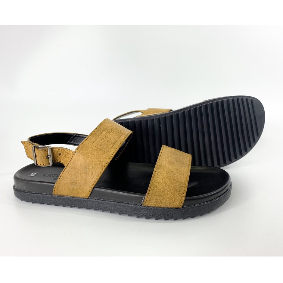 Sandal Quai Ngang Nam Nữ Học Sinh - Quai Da, Đế Chống Trơn Trượt