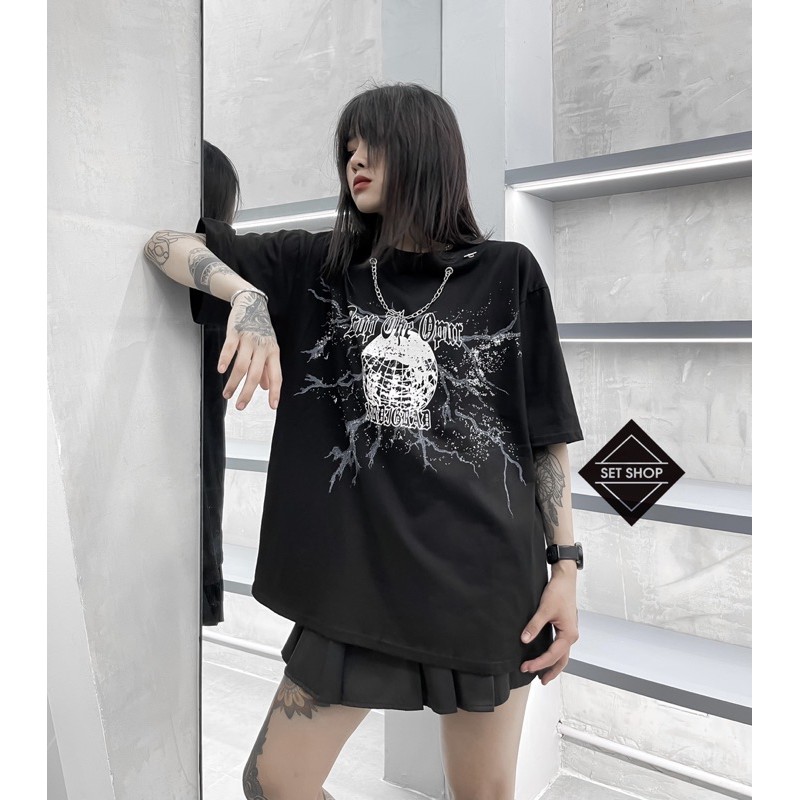 Áo chớp điện dây xích