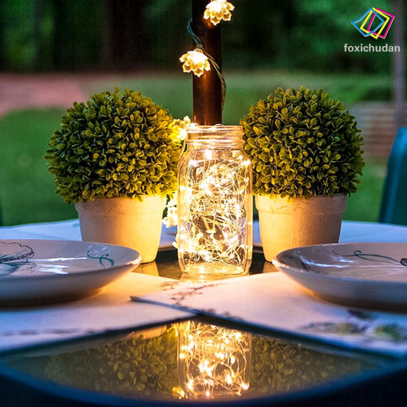 Đèn Led Usb 8 Chế Độ Có Điều Khiển Từ Xa