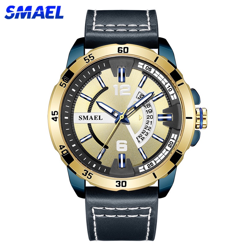 SMAEL 9205 Đồng hồ thể thao thương hiệu hàng đầu máy thạch anh chống nước và chống va đập dành cho nam