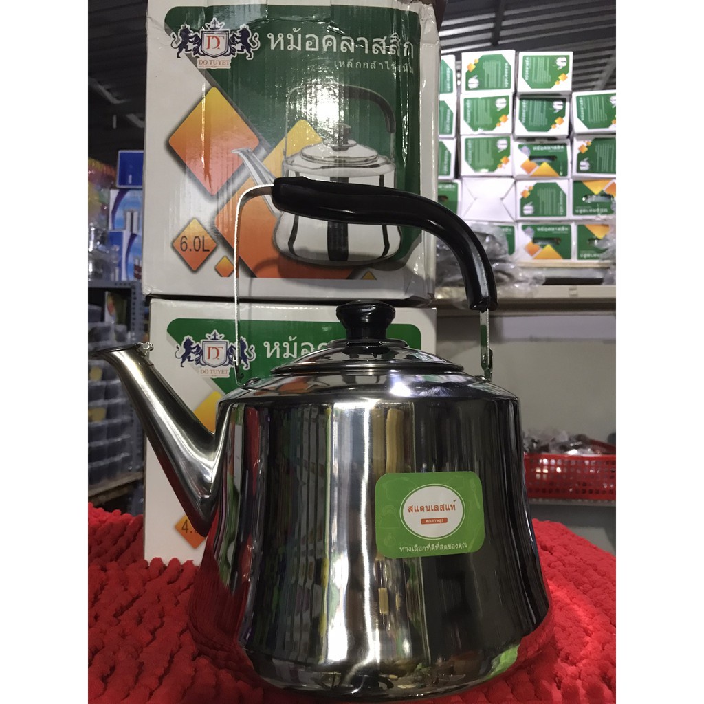 Mua ☃ ☬Ấm đun nước 💖𝑭𝑹𝑬𝑬𝑺𝑯𝑰𝑷💖 Ấm inox 304 Thái Lan dùng cho bếp gas ...