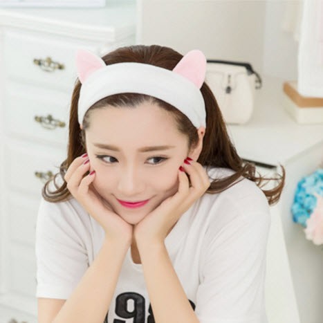 Băng đô đầu tai mèo Về Nhà Đi Con | Headbands rửa mặt