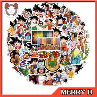BỘ 50 MIẾNG DÁN STICKER DRAGON BALL - 7 VIÊN NGỌC RỒNG