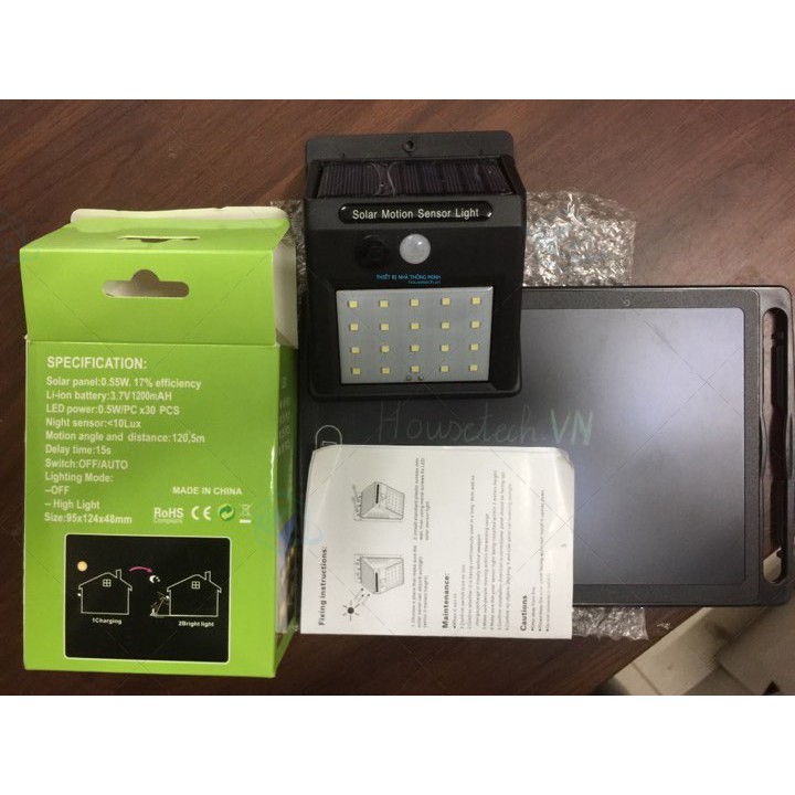 Đèn năng lượng mặt trời-25 LED