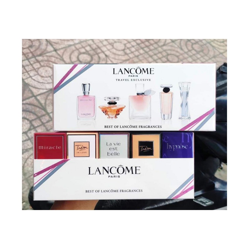 Sét nước hoa bộ 5 món Lancome  AUTH XỊN- Sét quà tặng nước hoa xịn | BigBuy360 - bigbuy360.vn
