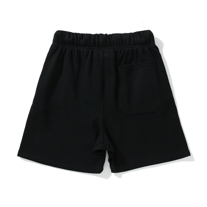 Quần short thể thao cotton lưng thun in họa tiết phản quang thời trang dành cho nam và nữ