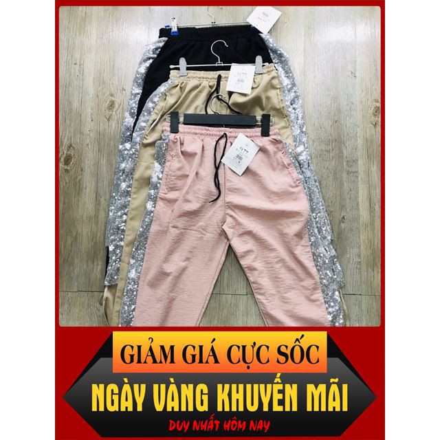 [ Big Sale ] Quần baggy đũi viền kim tuyến cao cấp( ảnh+ video) thời trang lamer