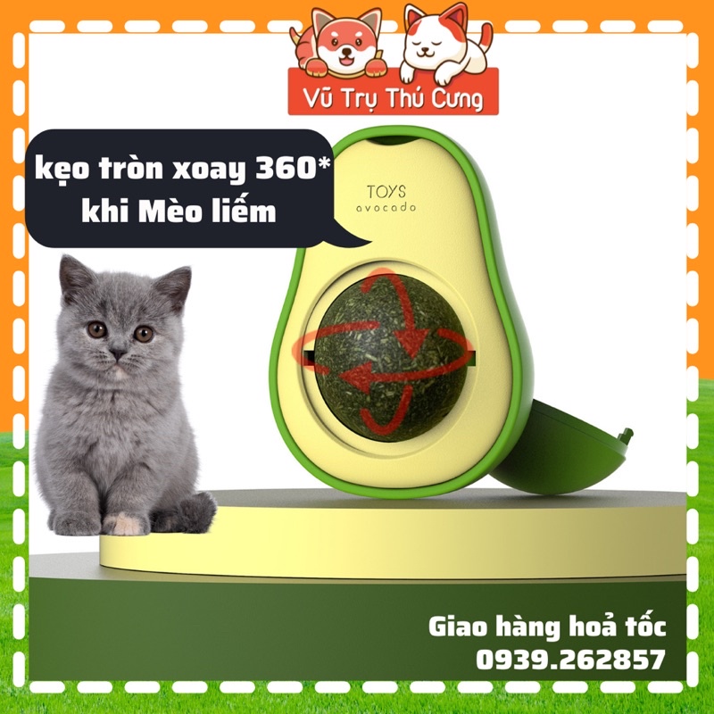 Kẹo cỏ mèo tiêu búi lông, giải toả căng thẳng, Đồ chơi cho mèo canip