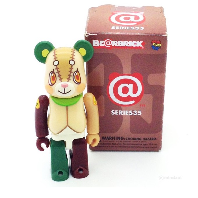 BEARBRICK ANIMAL SERIES 35 KUMAKUMA CỰC ĐẸP - ĐỒ CHƠI SƯU TẦM NHẬT BẢN GIÁ TỐT - HÀNG CHÍNH HÃNG 100%