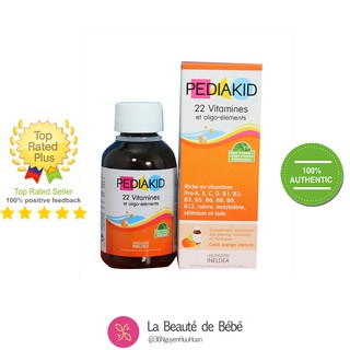 Pediakid bổ sung 22 Vitamin - Cho trẻ từ 6 tháng trở lên
