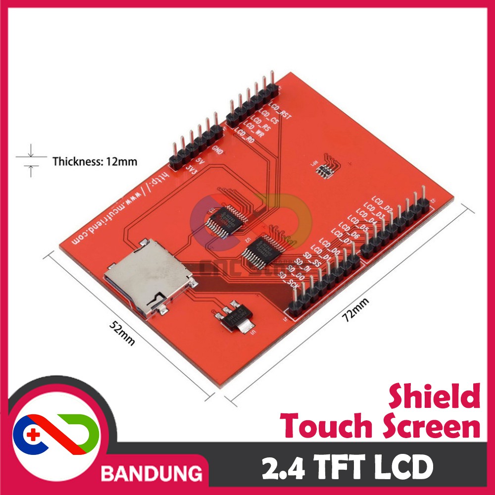 Mô Đun Cảm Ứng Lcd 2.4 Tft Cho Arduino Uno Mega