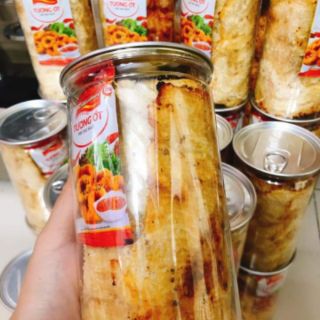 Khô cá thiều miếng lon 250gr