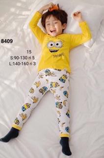 SET ĐỒ NGỦ MINION BÉ TRAI/BÉ GÁI