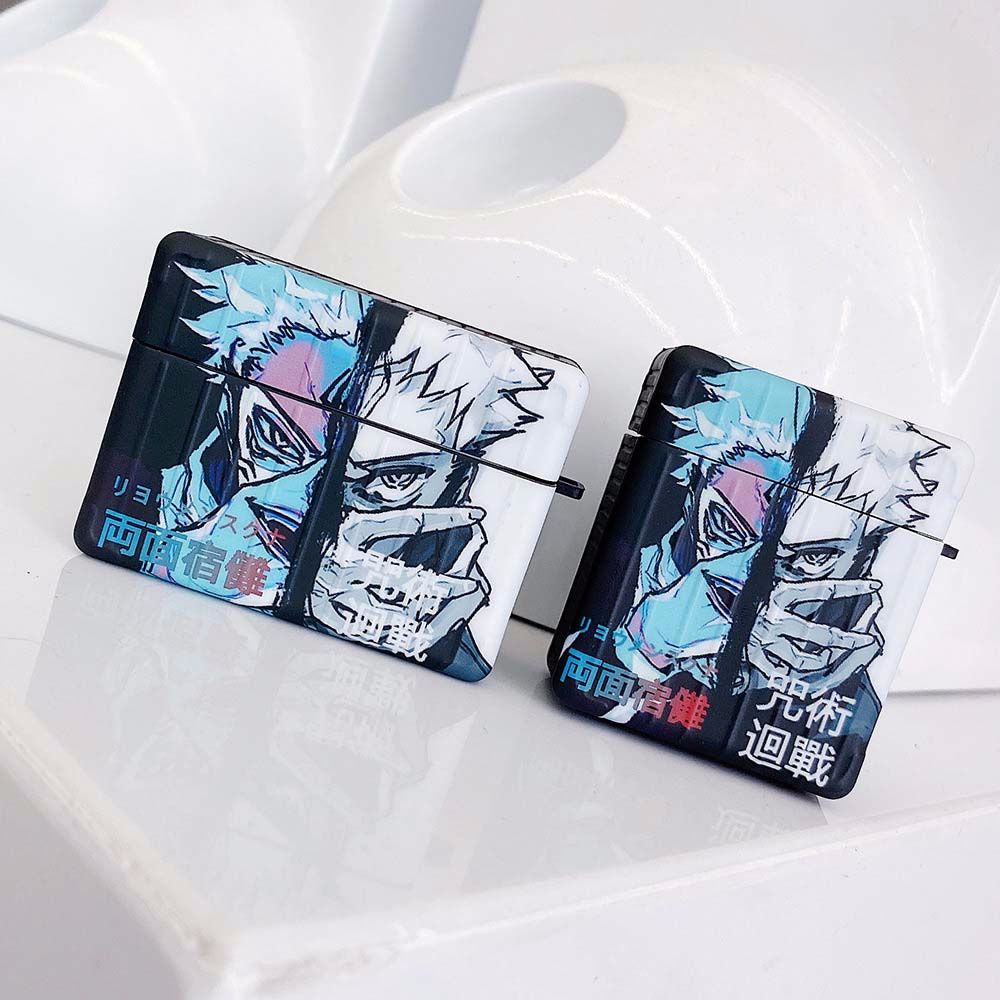 Vỏ bảo vệ hộp sạc tai nghe Airpods pro 3 bằng silicon mềm hình nhân vật anime Itadori Yuji