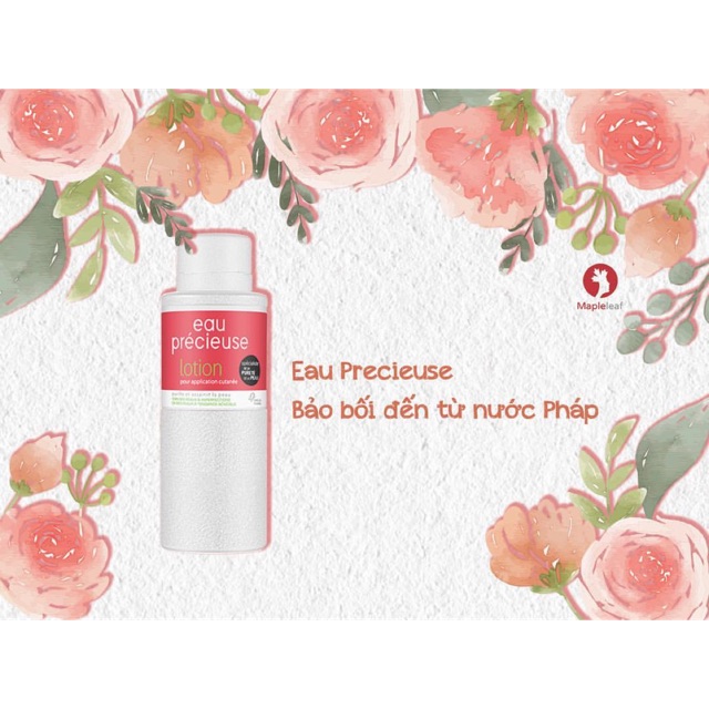 Nước Hoa Hồng Eau Precieuse Cho Da Dầu, Dầu Mụn