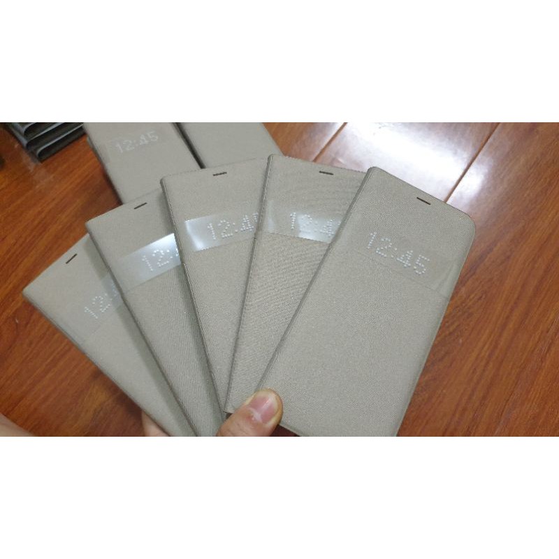 BAO DA LED VIEW S8 MÀU VÀNG, LEDVIEW S8, LED S8, BAO DA S8, ỐP S8, BAO GẬP S8