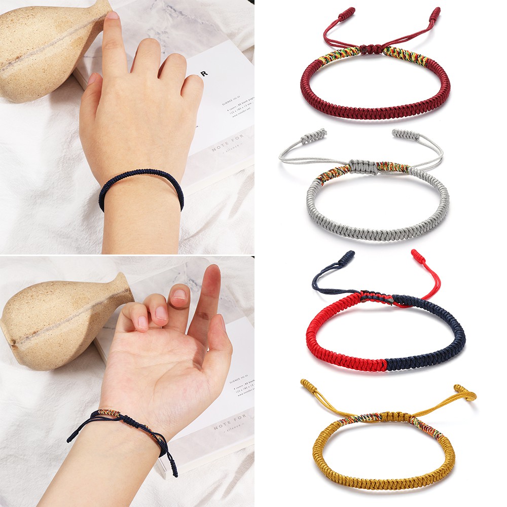 Vòng tay dây tết cho nam và nữ
